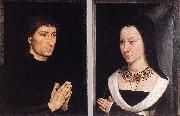 MEMLING, Hans Tommaso Portinari and his Wife wh china oil painting reproduction